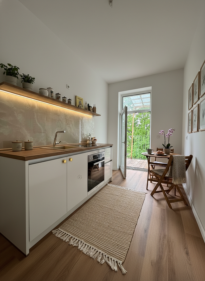 2-Zimmer-Wohnung (60 m²) mit Balkon in Leipzig-Reudnitz